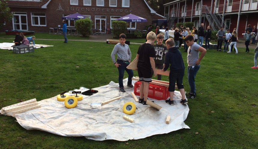 Seifenkistenbau Projekt für Schulen by WSM Events