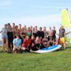 Teilnehmer des Kite und Surfcamps in Dändemark