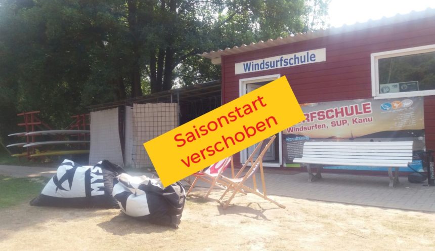 Saisonstart an der Wassersportstation verschoben